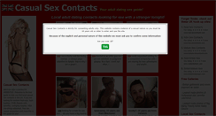 Desktop Screenshot of casual-sexcontacts.com